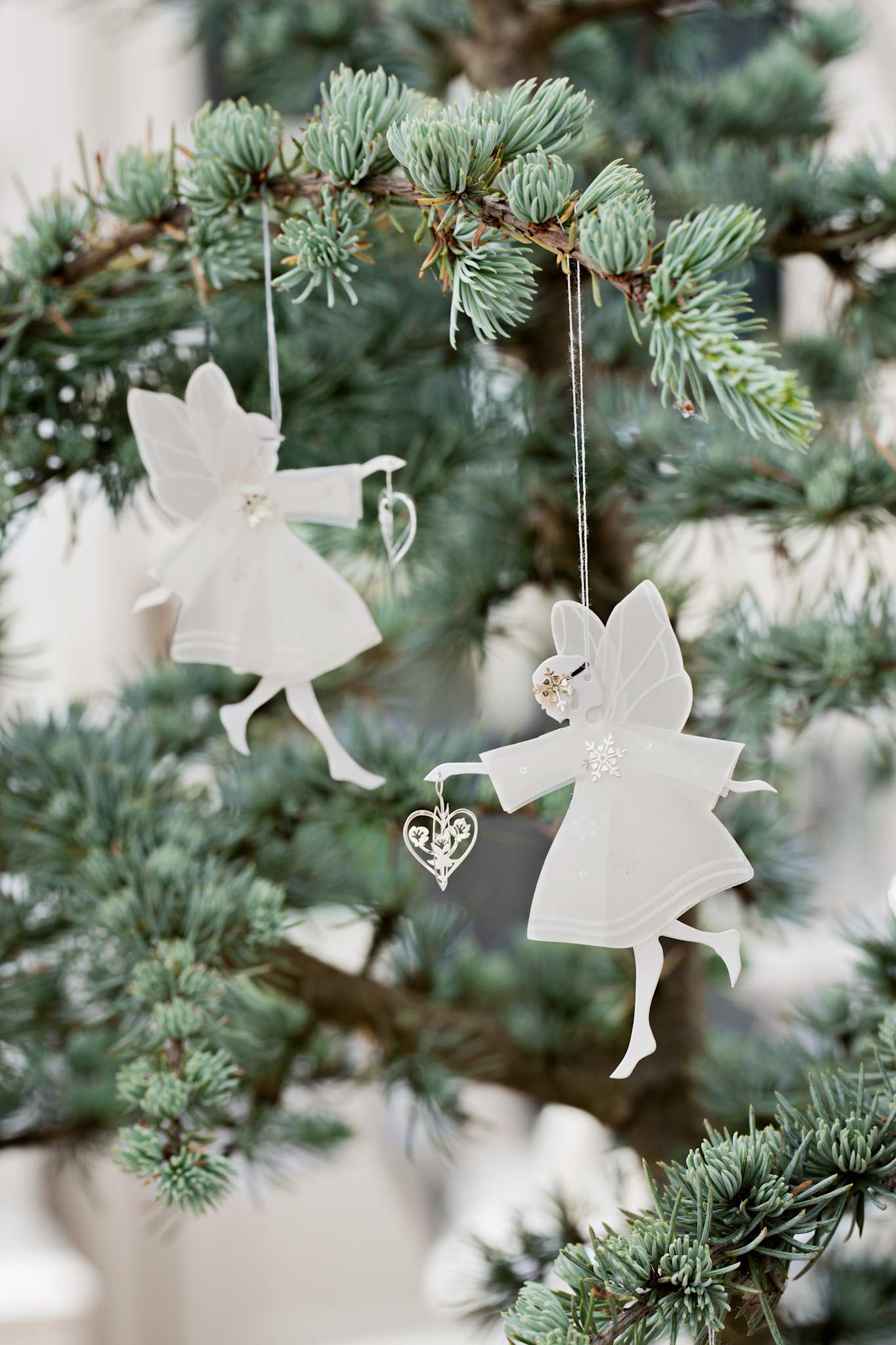 White Fairy with Heart, small