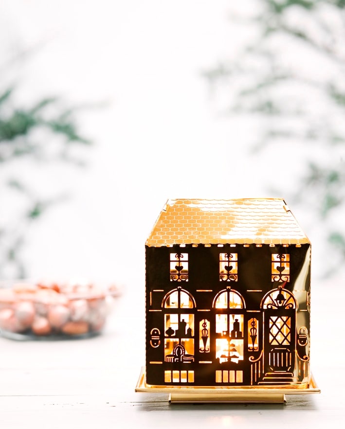 Large Gold Metal Tray – Rectangular (for item no. 2059)