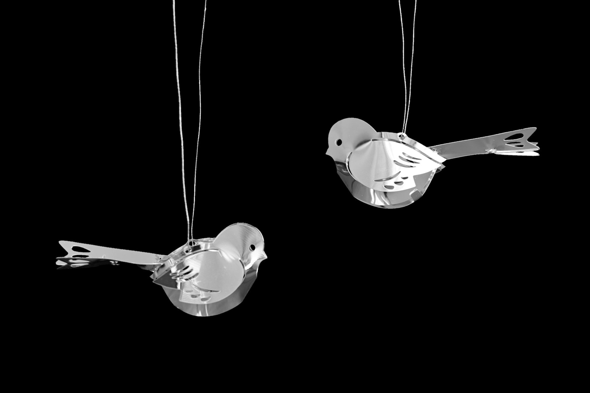 Miniature bird, Silver