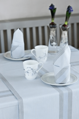 Bordløber, Striped design - 45x160cm