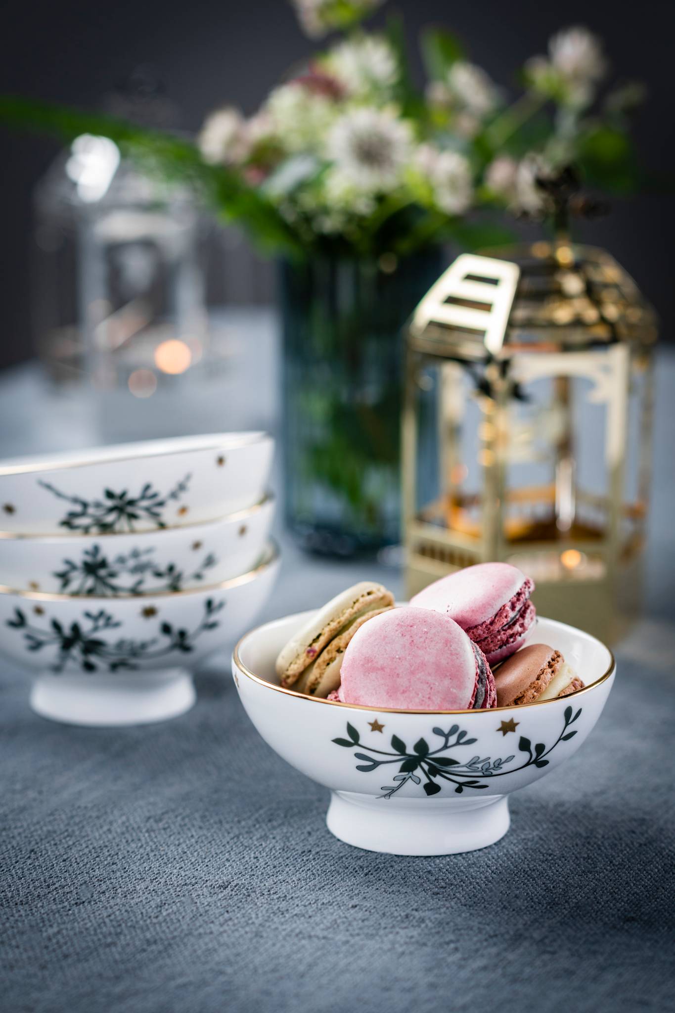 Wintersterne, Schale 11 cm