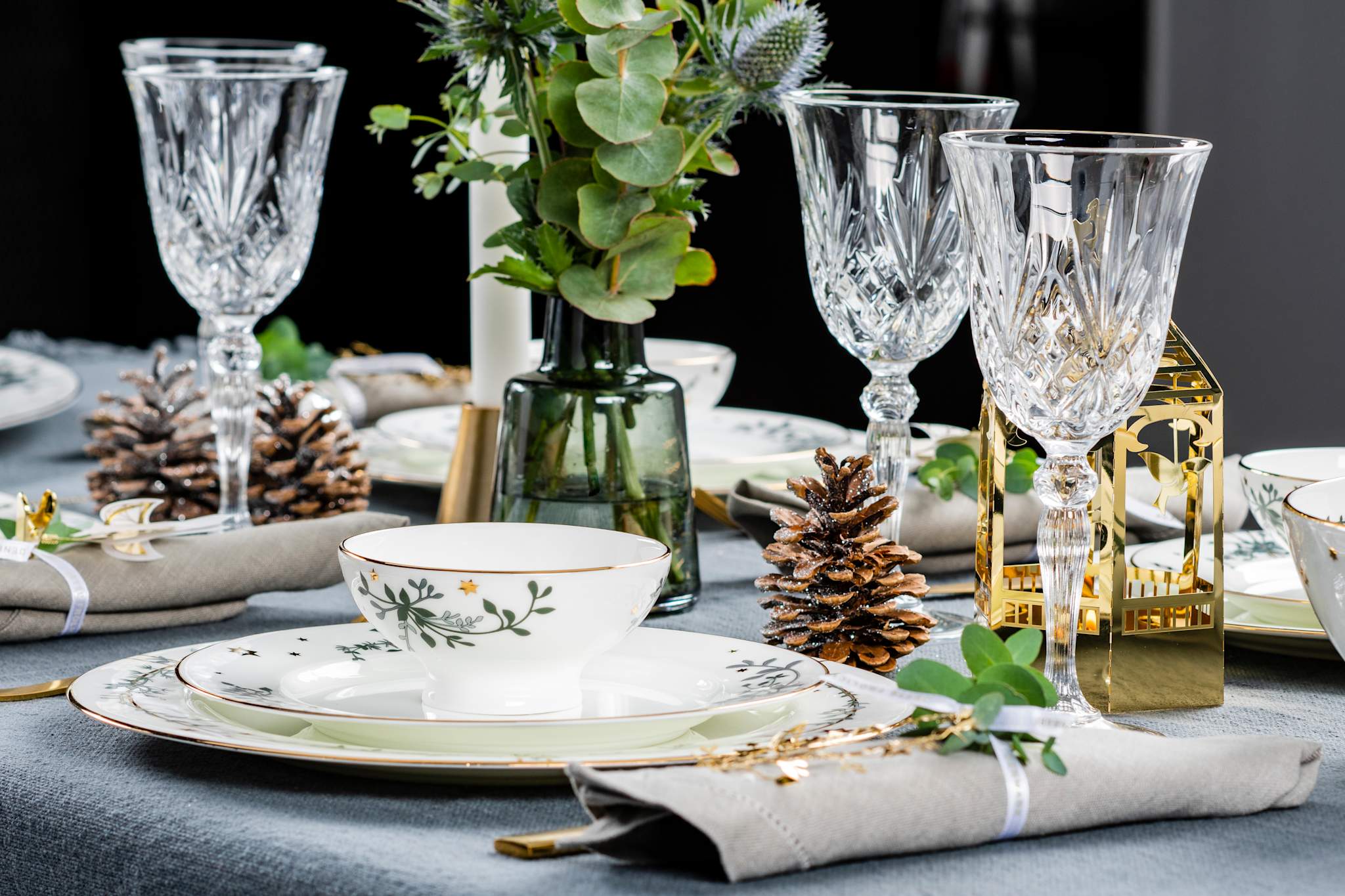 Wintersterne, Schale 11 cm