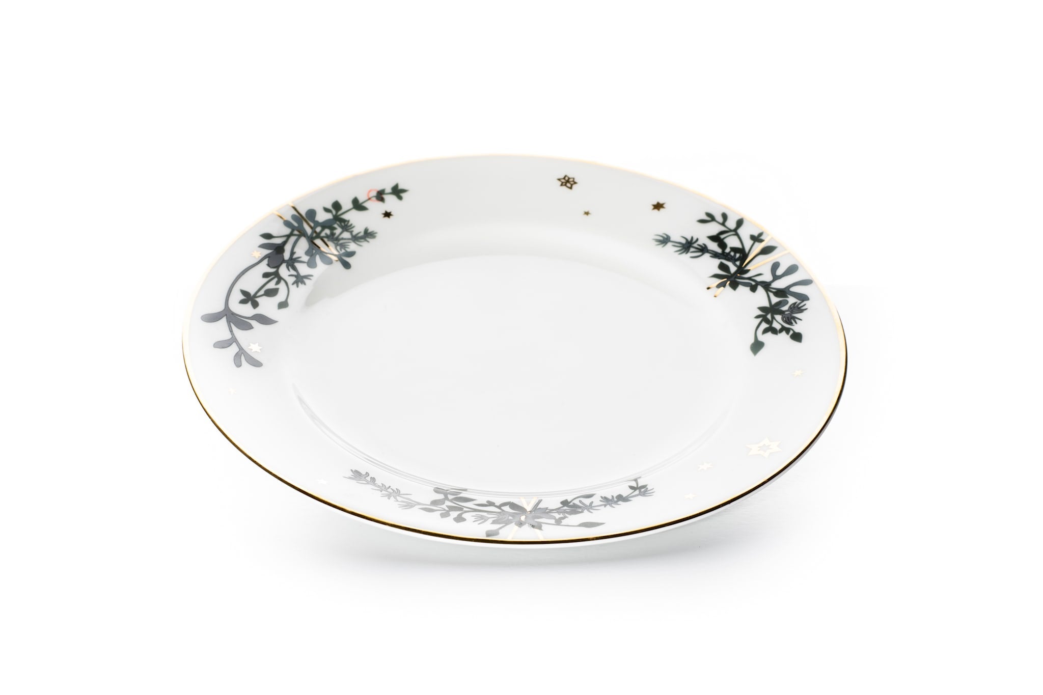 Vinterstjerner, Tallerken, 18 cm