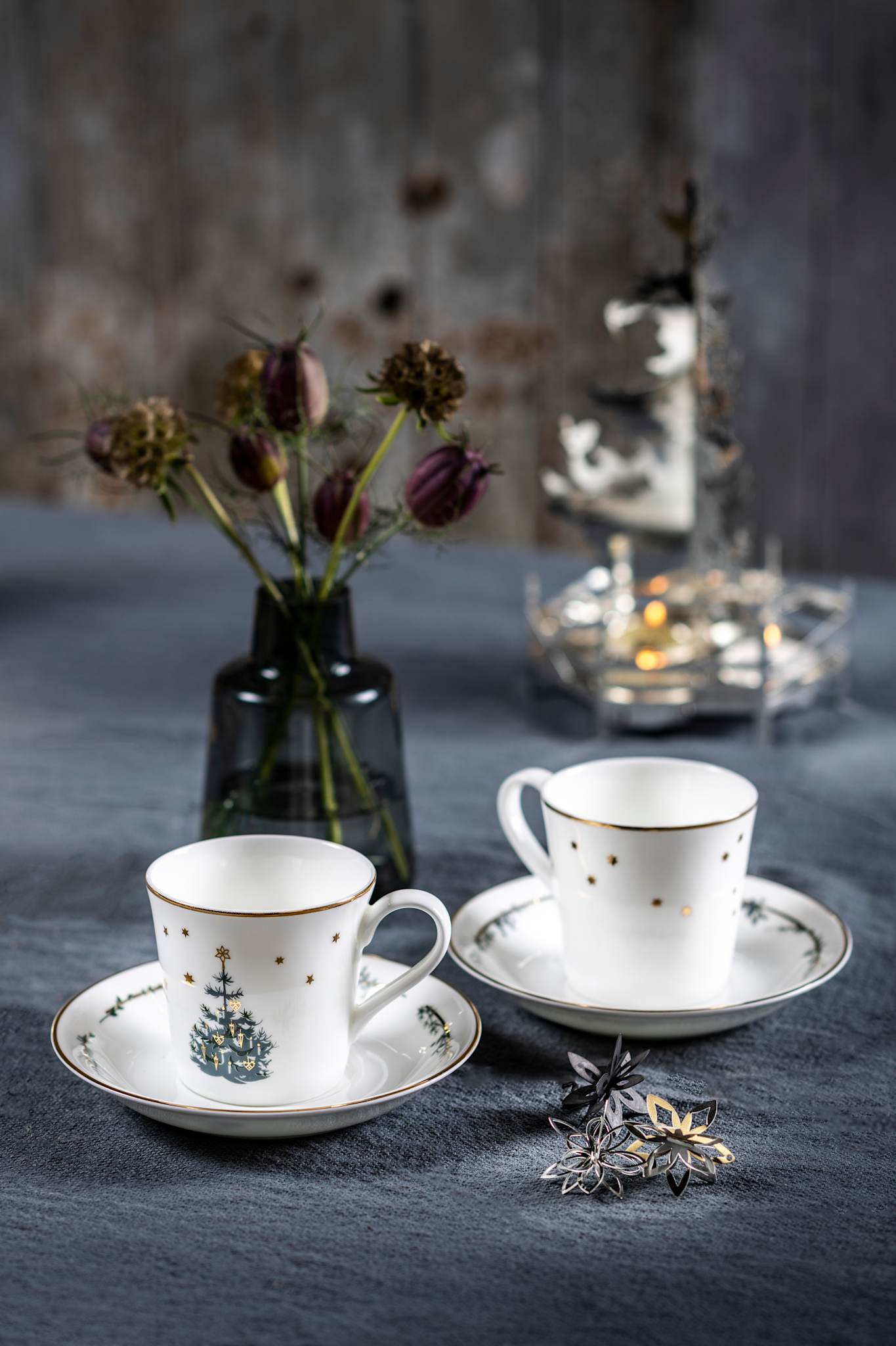 Vinterstjerner, Julekop med Underkop - Juletræ