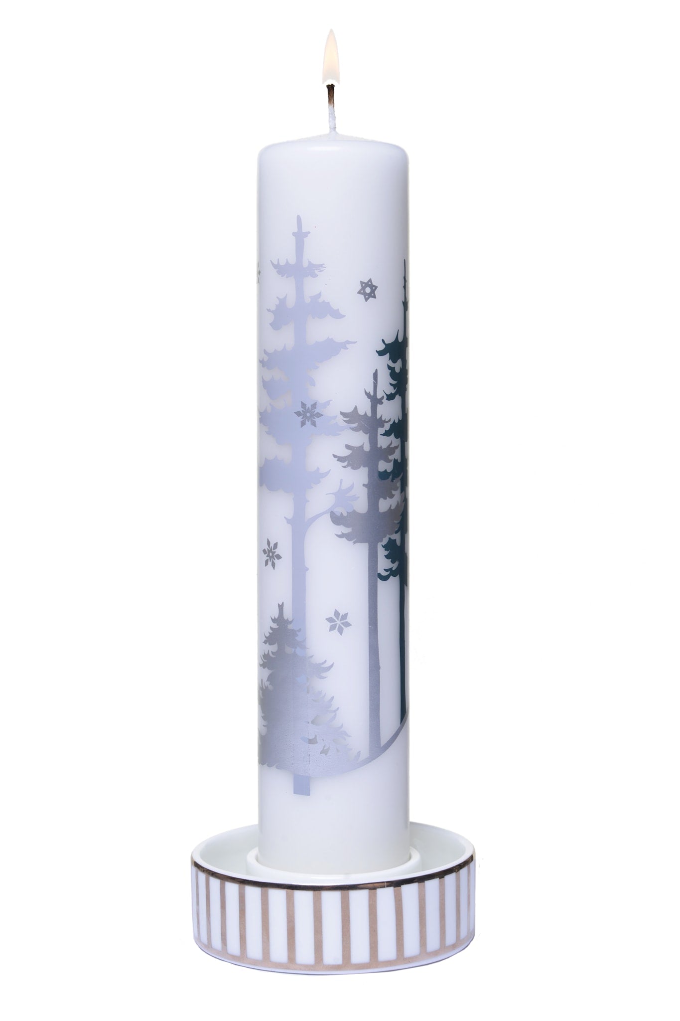 Frölich Eksklusiv, Lysestage med Sølvstriber