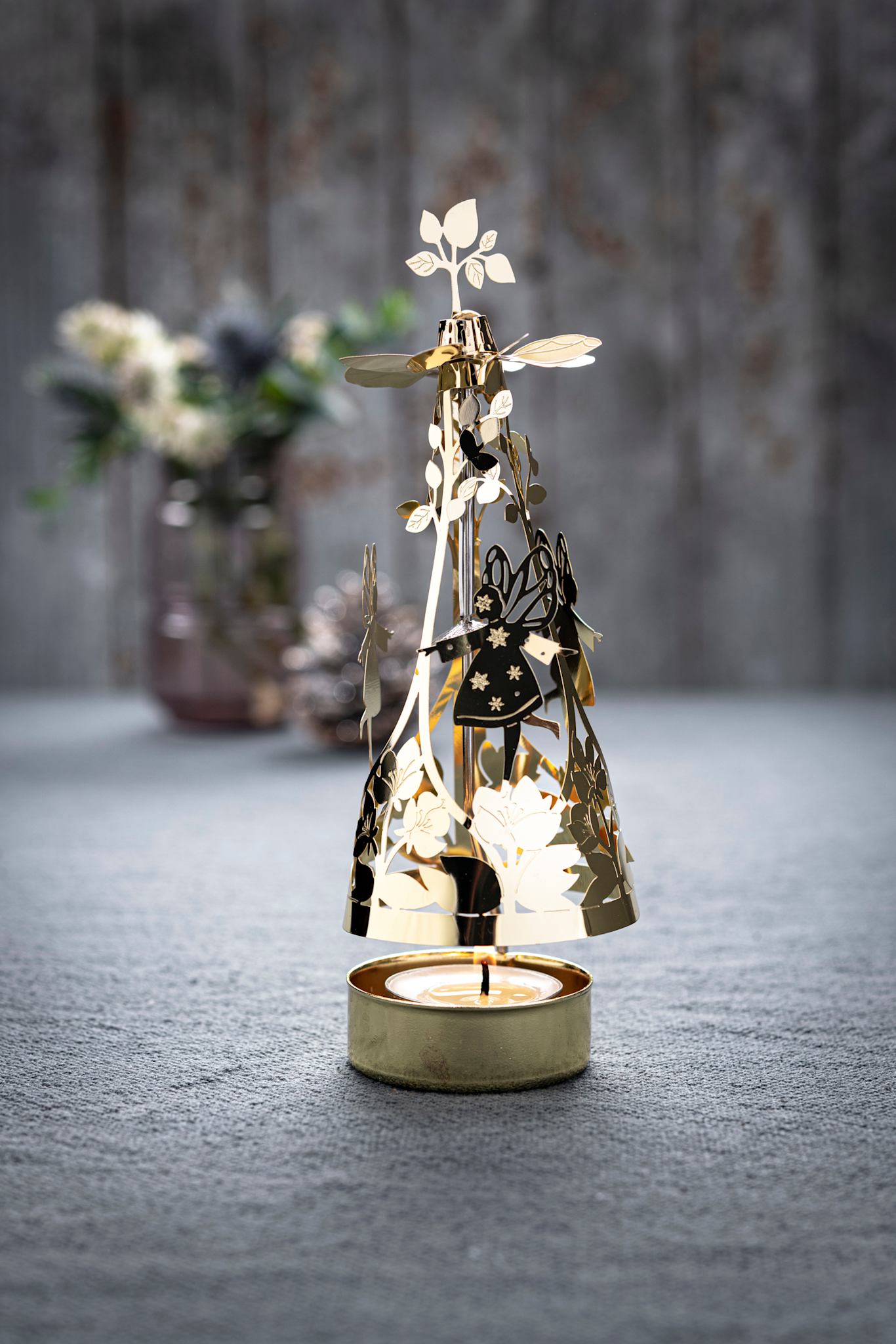 Mobile med Feer, Guld